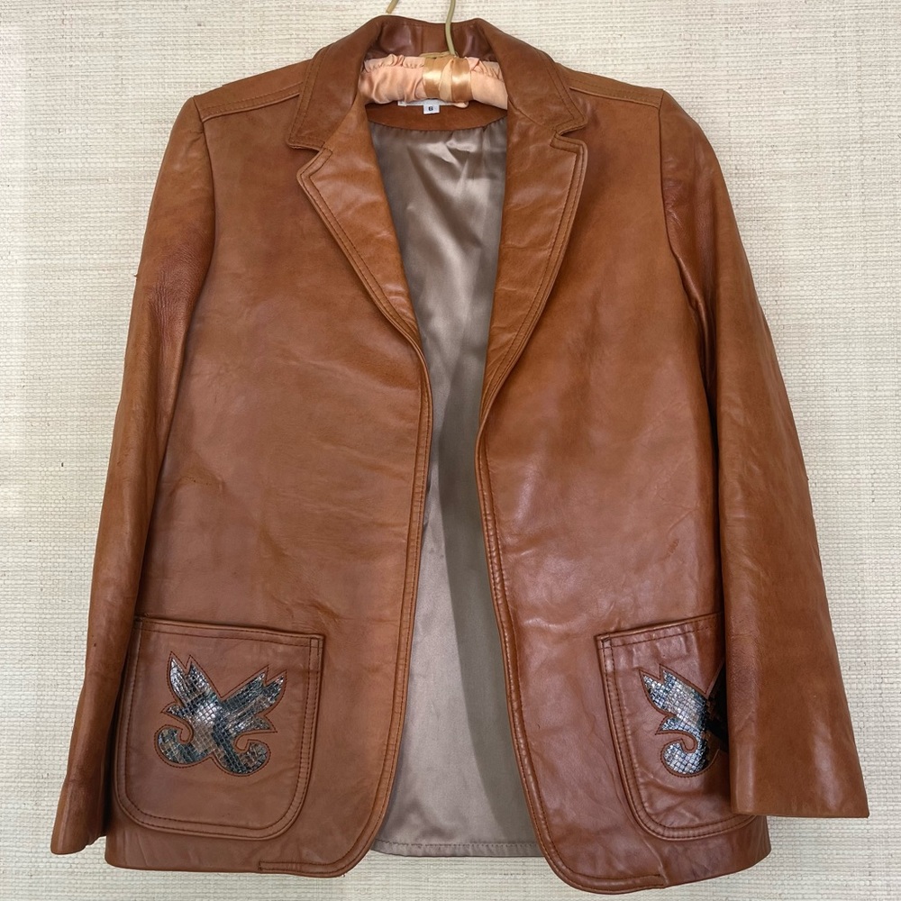 Stetson leather jacket